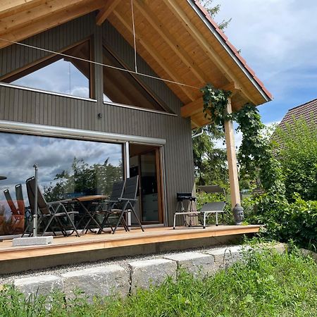 Zweistoeckiges Natur-Holzhaus Mit Berg- & Seesicht Horgenzell Exterior foto